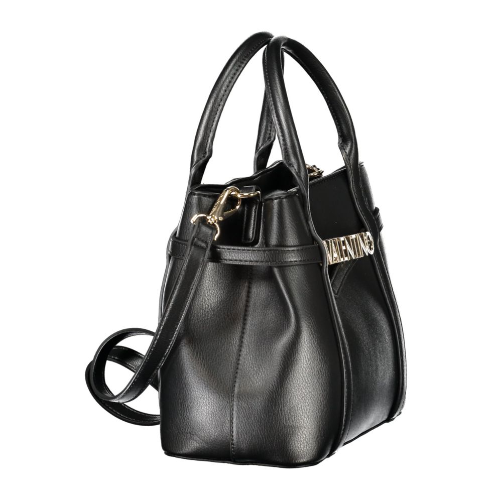 Mario Valentino Black Polyethylene Women Handbag