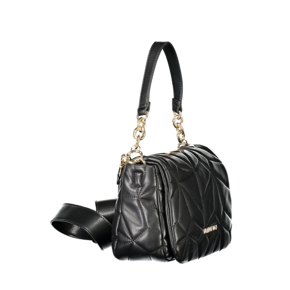 Mario Valentino Black Polyethylene Women Handbag