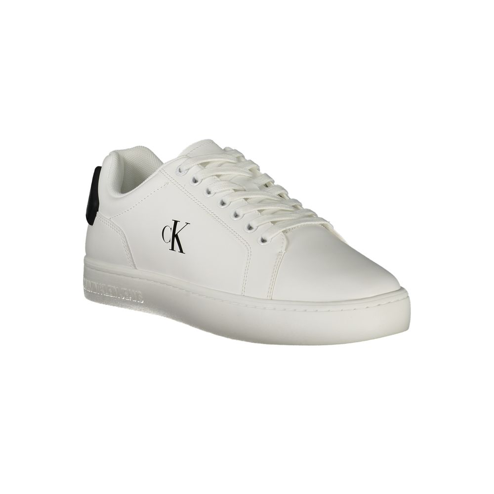 Calvin Klein Bianco Poliuretano Men Sneaker