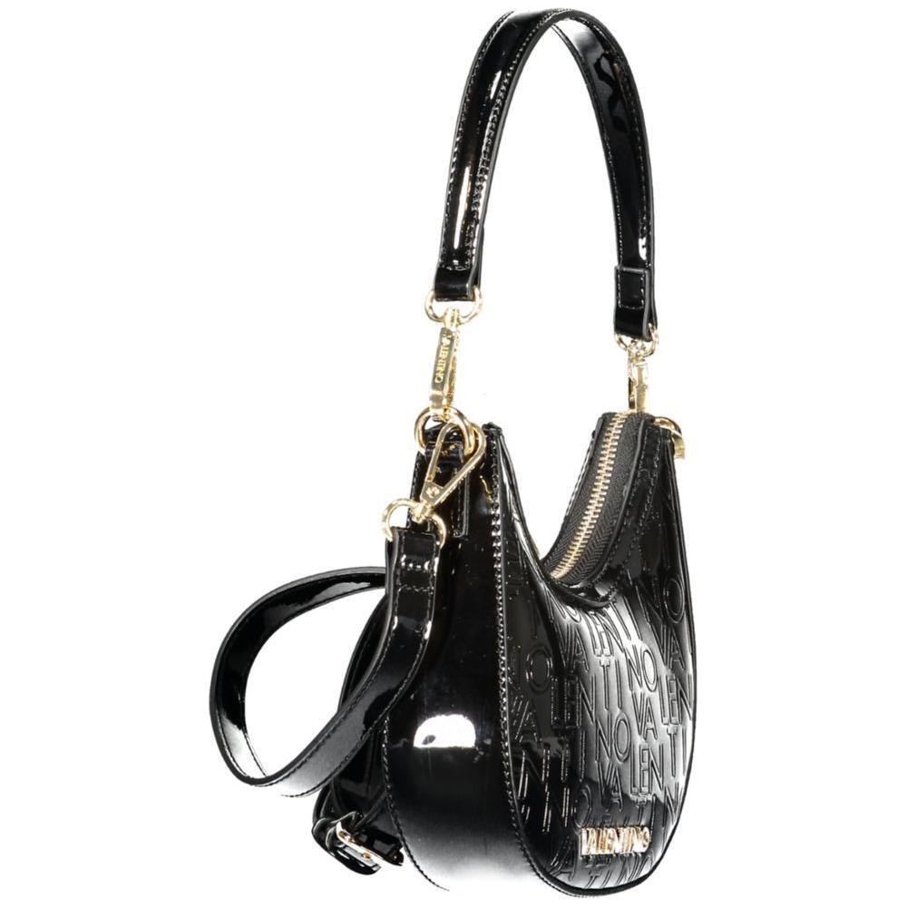Front view with bag zipped and handles upright.