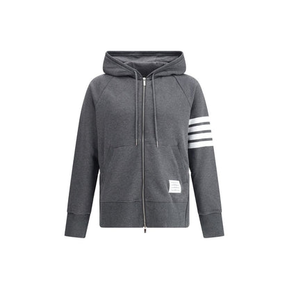 Thom Browne Gray Cotton Sweatshirt