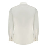 Hugo Boss White Cotton Men Shirt