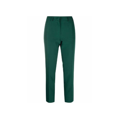 BLANCA VITA Green Elastane Cropped Pants