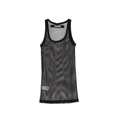 Dsquared² Black Cotton Tank Tops