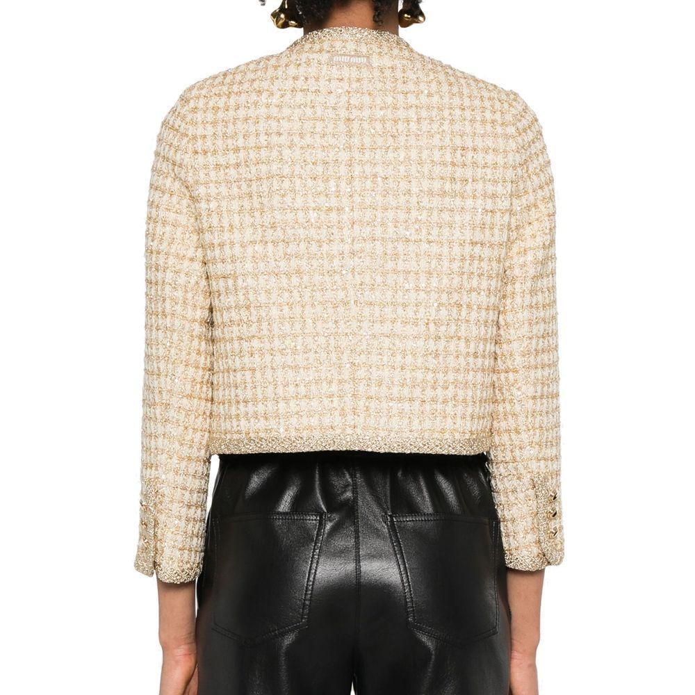 Miu Miu Check Lamé Jacket MI-8735525830868-40