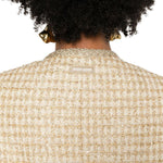 Miu Miu Check Lamé Jacket MI-8735525830868-40