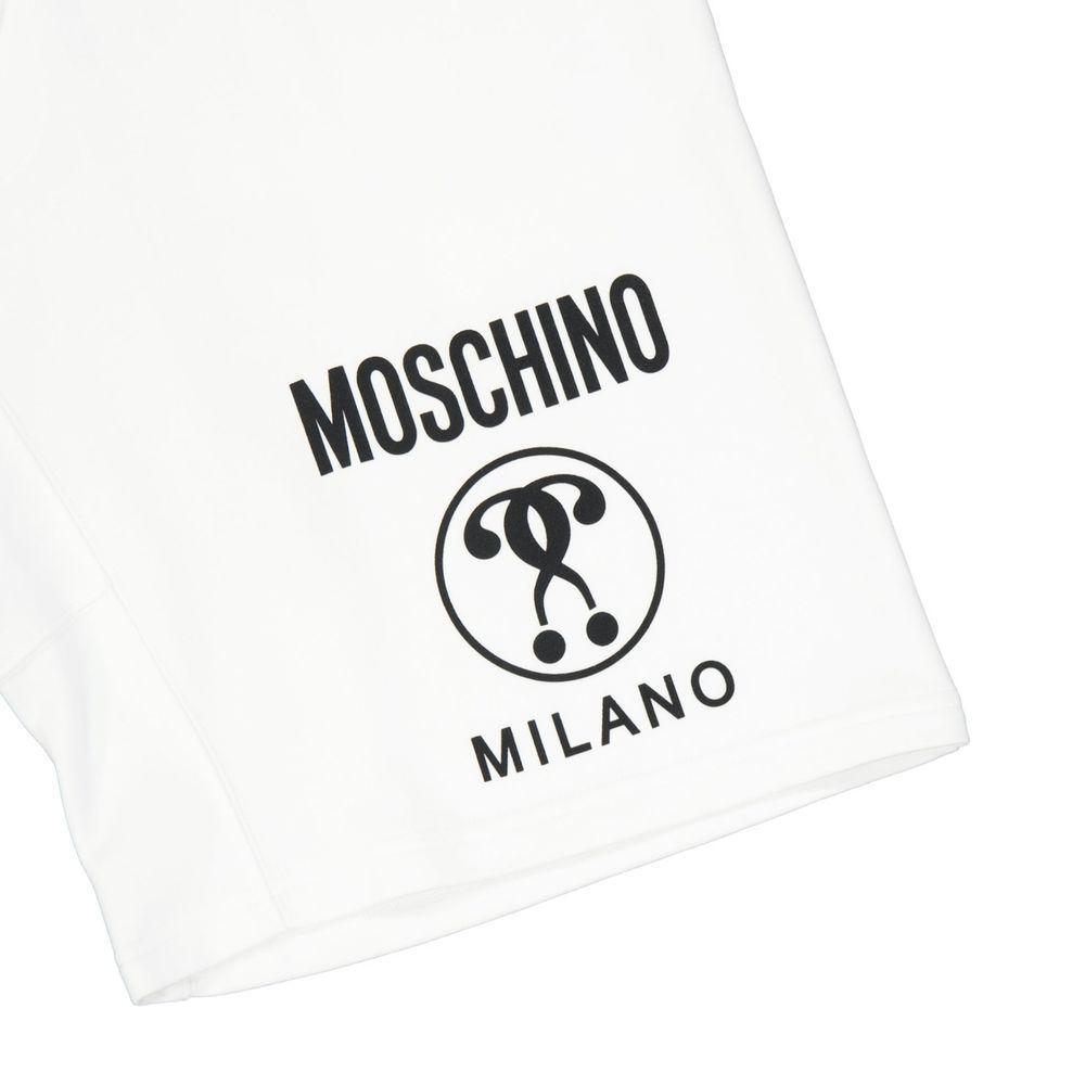 Moschino Couture Cotton Logo Shorts MO-8735531925716-IT46 | S
