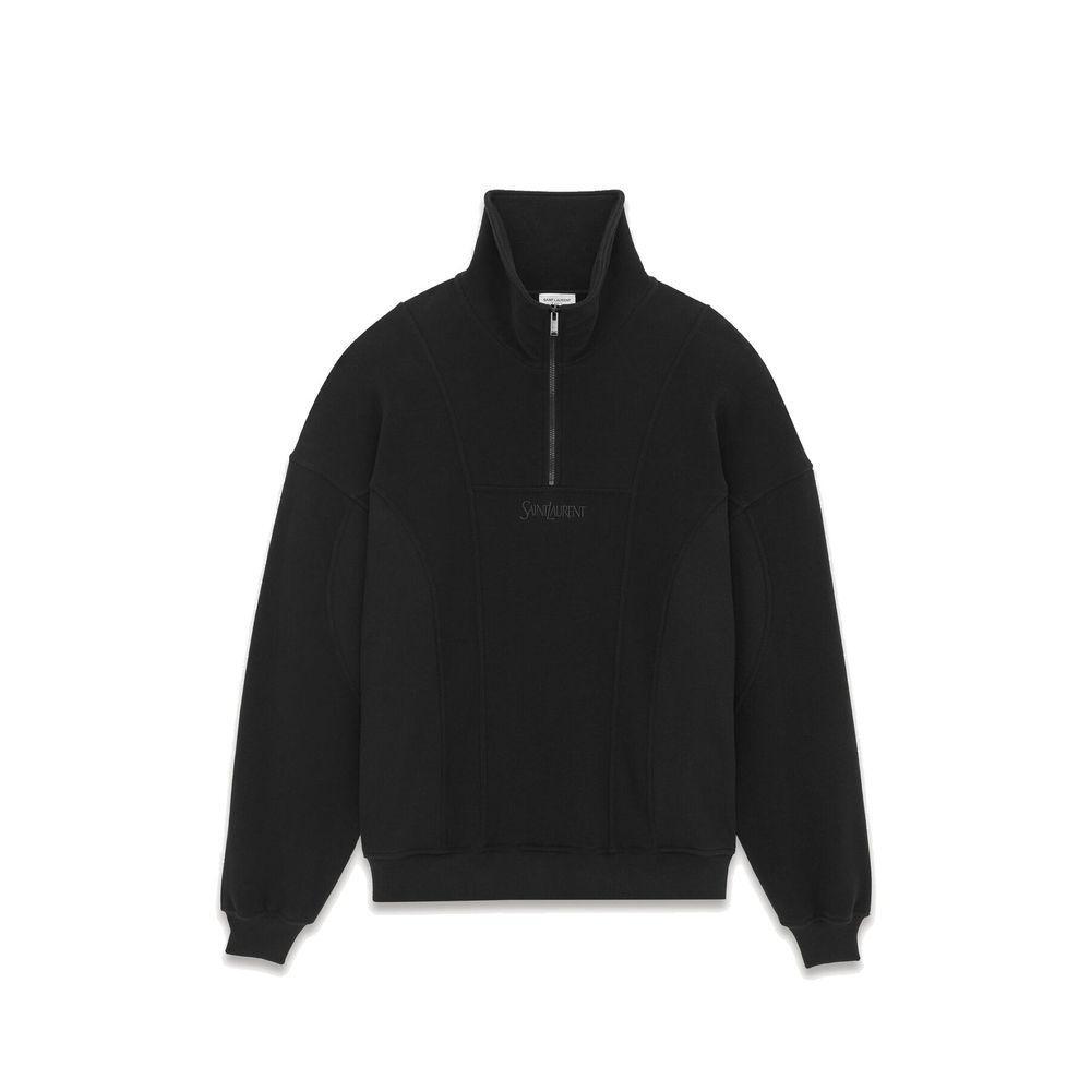 Saint Laurent Cotton Fleece Sweatshirt SA-8735558303956-M