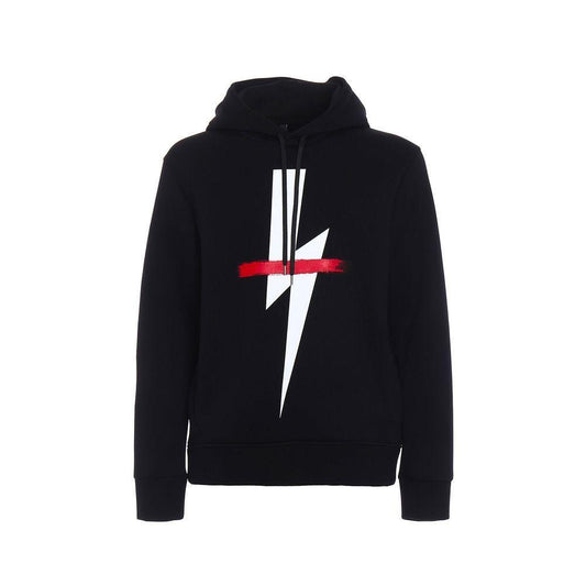 Neil Barrett Logo Hooded Sweatshirt NE-8736527679700-XS