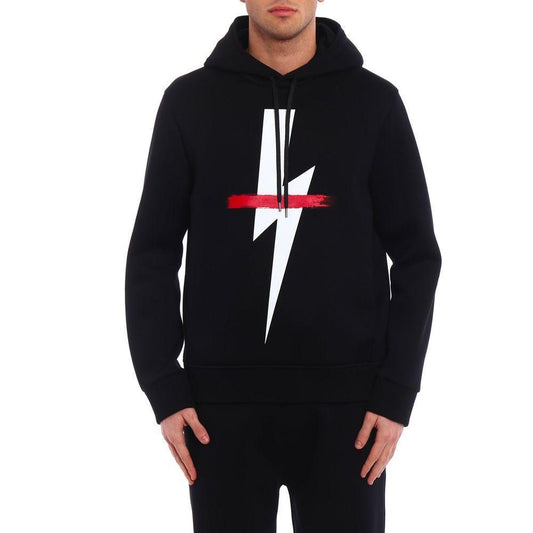 Neil Barrett Logo Hooded Sweatshirt NE-8736527679700-XS