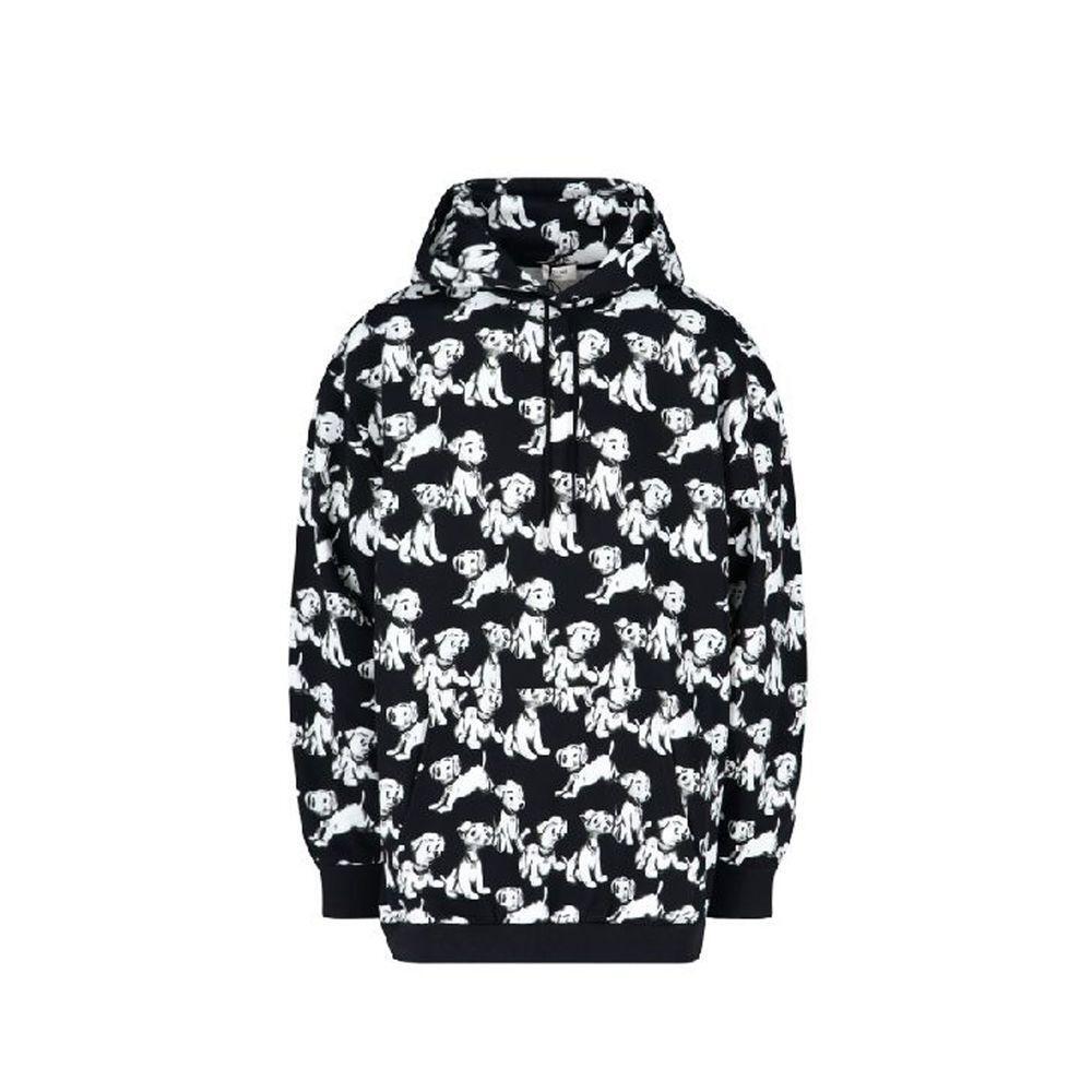 Celine Hooded Printed Dogs Sweatshirt CE-8736316063956-S