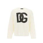 Dolce & Gabbana Linen Logo Sweater DO-8736353943764-M