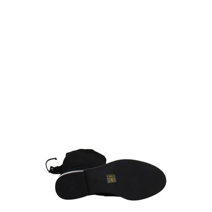 Stuart Weitzman Black Leather Over The Knee