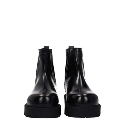 Givenchy Black Leather Ankle Boots