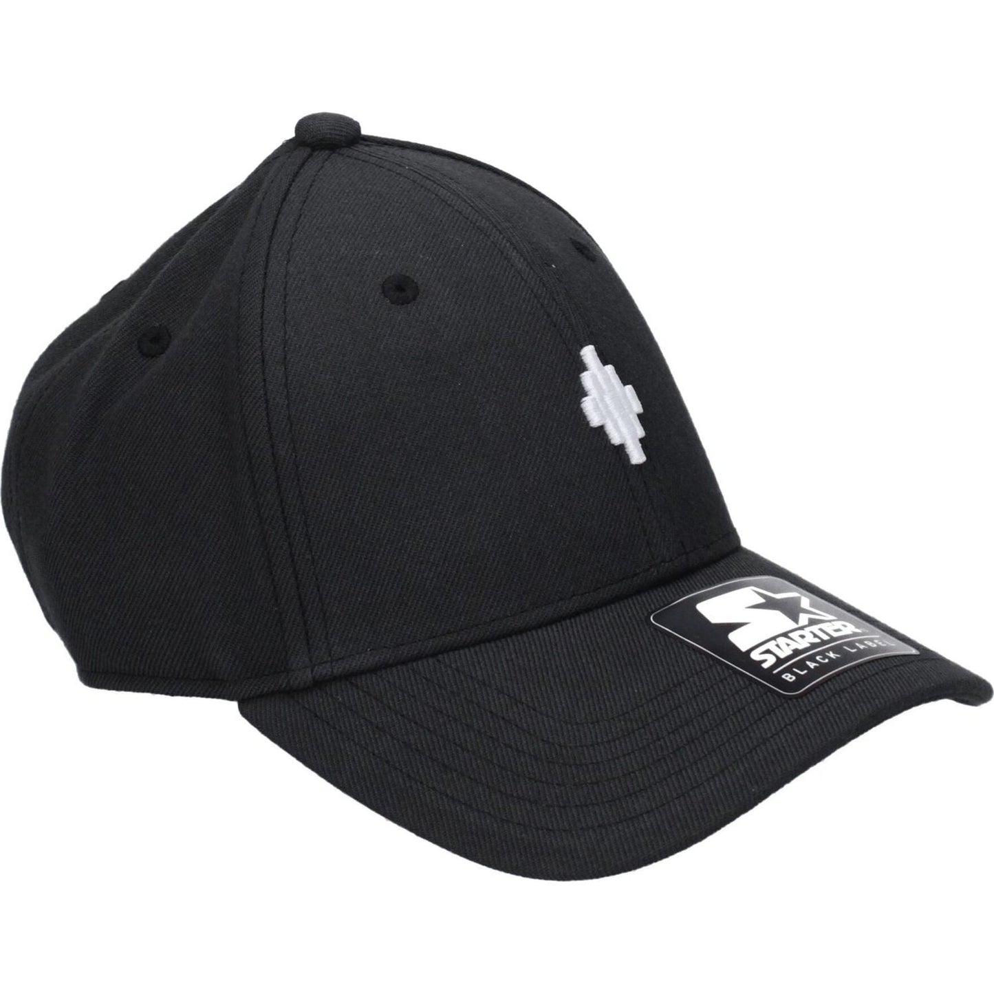 Marcelo Burlon Black Marabou Caps (Baseball Hat) MA-8547451863305-UNI