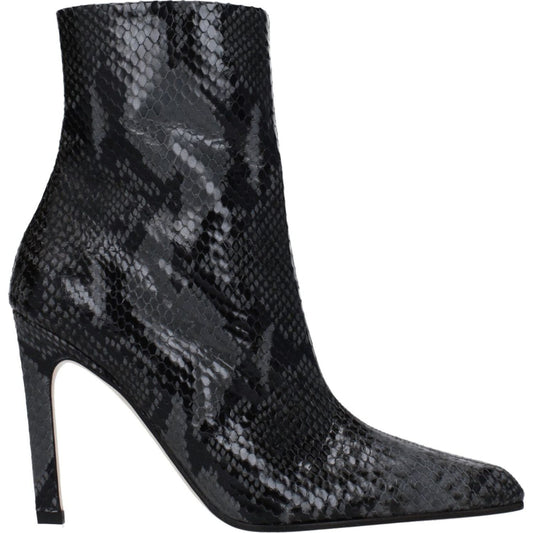 Paris Texas Gray Leather Ankle Boots PA-8547457466633-EU37/US7