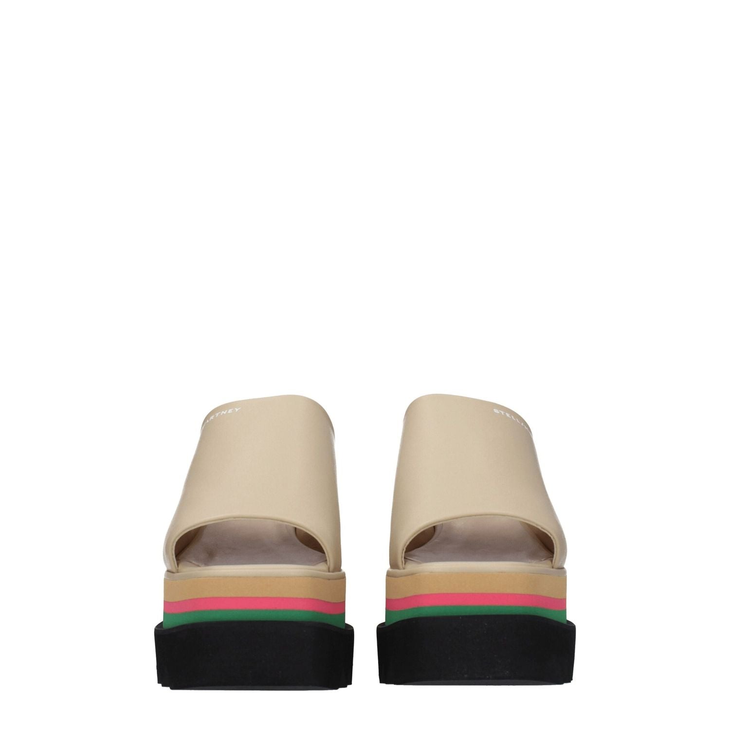 Stella McCartney Beige Leather Slippers
