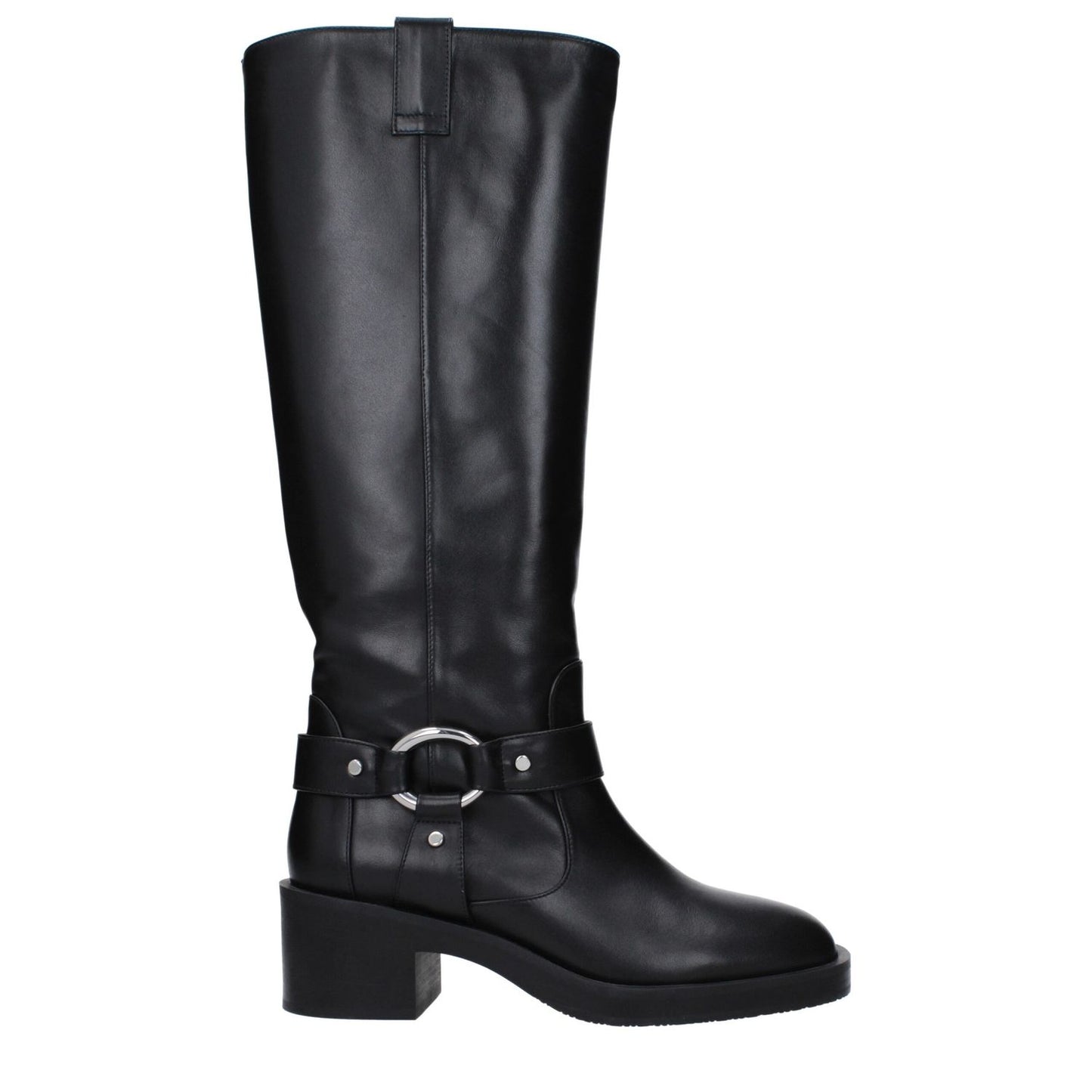 Stuart Weitzman Black Leather Boots