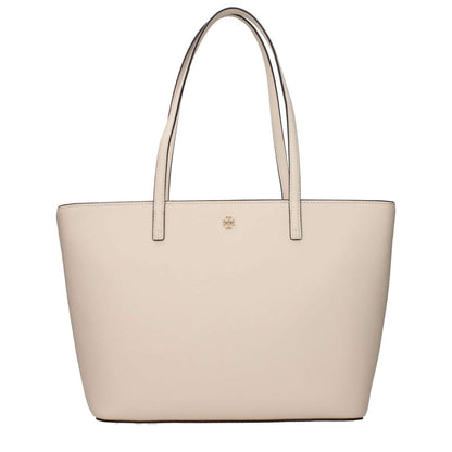 Tory Burch Beige Leather Shoulder Bag