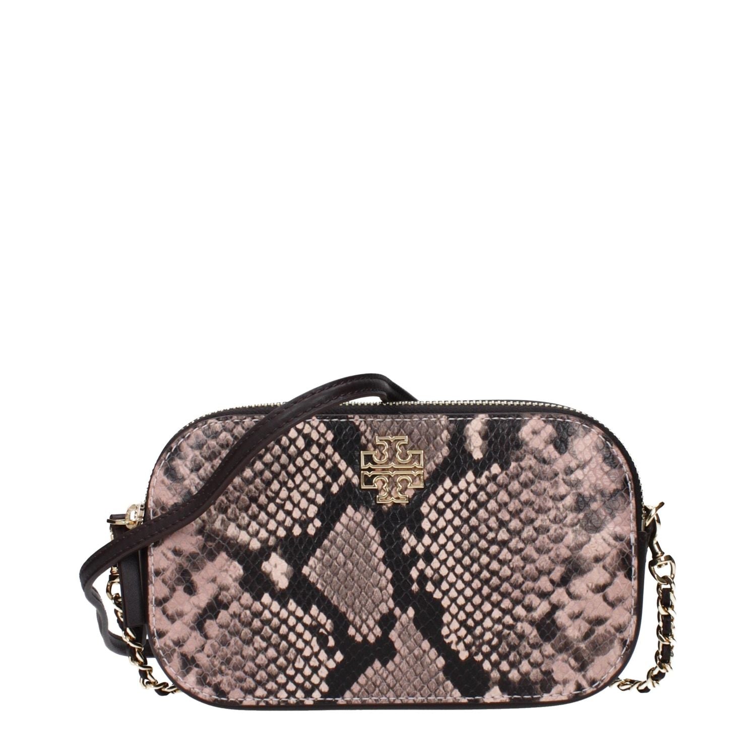 Front view with bag zipped and handles upright.