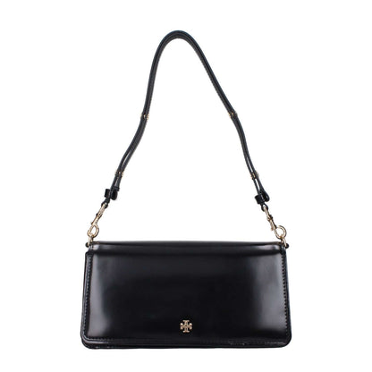 Tory Burch Black Leather Shoulder Bag
