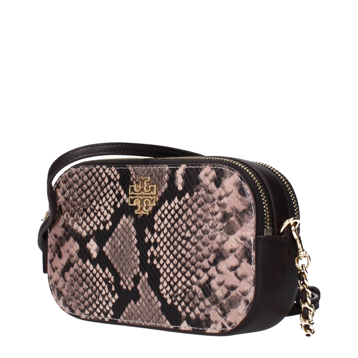 Front view with bag zipped and handles upright.