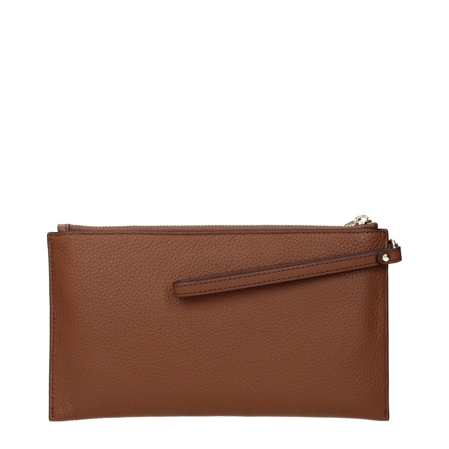 Front view with bag zipped and handles upright.