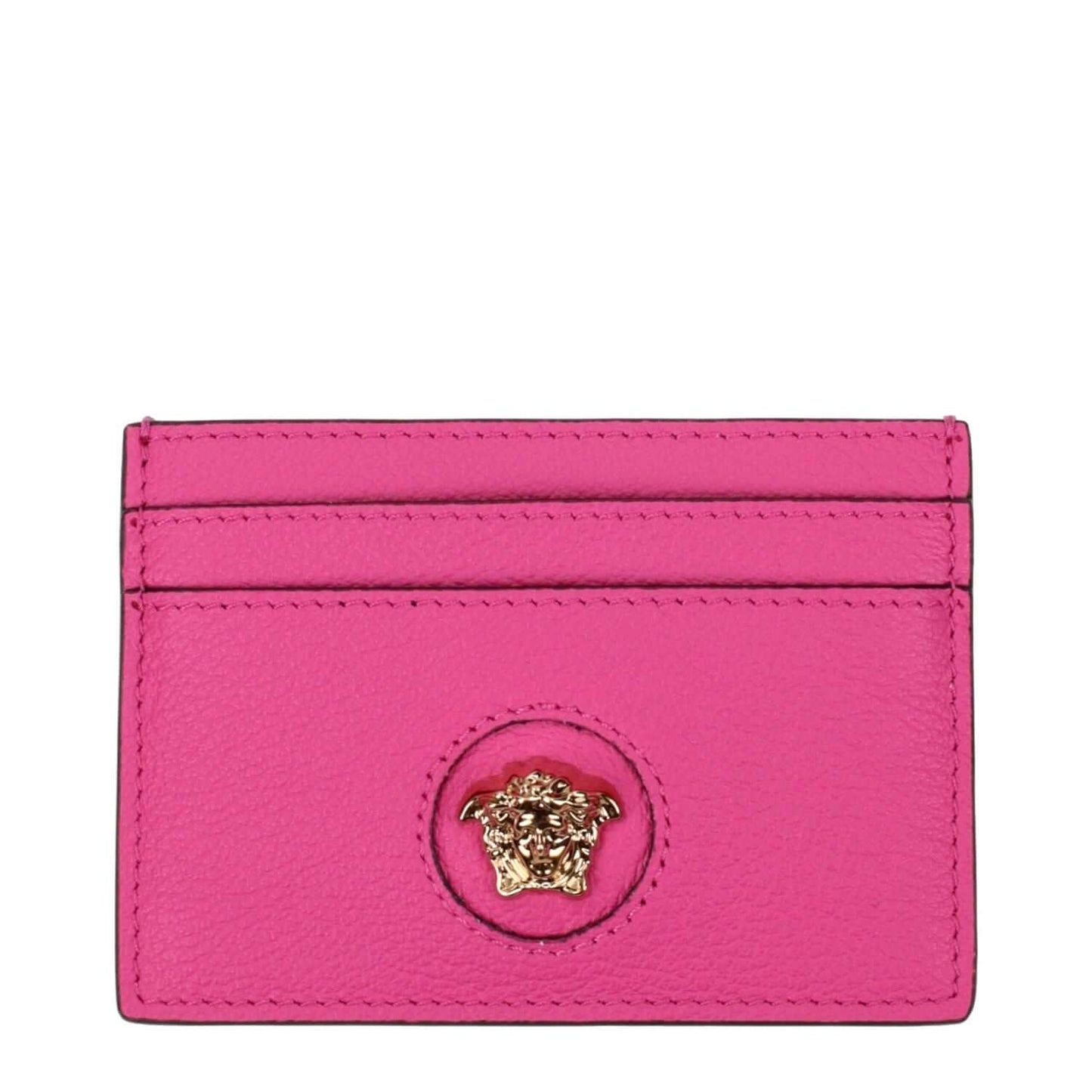 Versace Pink Leather Cardholder
