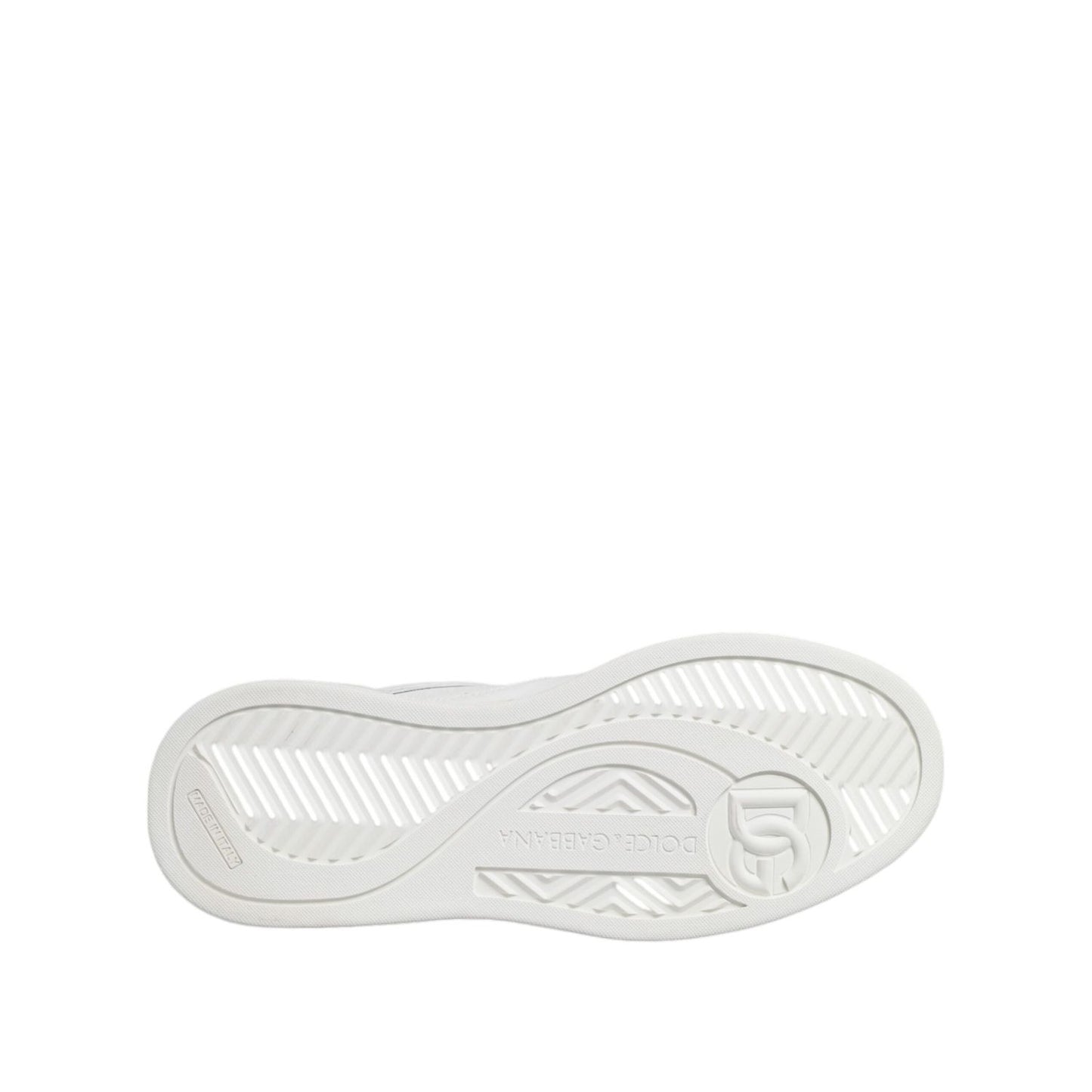 Dolce & Gabbana White Miami Leather Low Top Sneakers Shoes