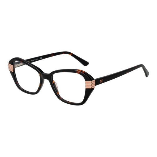 Marciano by Guess Brown Women Glasses Frame in full-rim acetate with cat eye style, including branded case. Size 49-16-145.