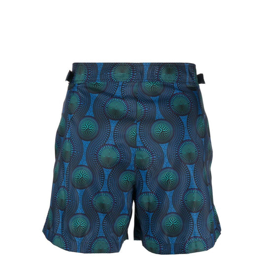 OZWALD BOATENG Sea clothing Blue Beachwear & underwear