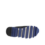 Dolce & Gabbana Blue Black Slip On Low Top Men Sneakers Shoes