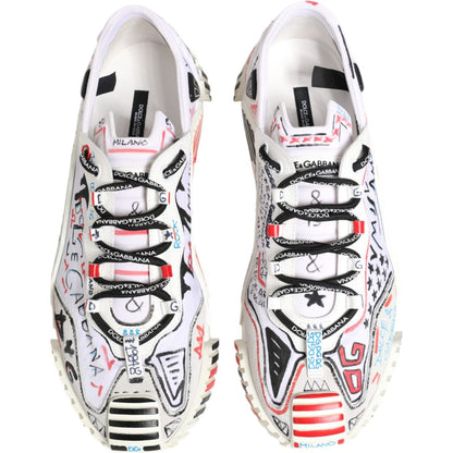 Dolce & Gabbana Multicolor Low Top NS1 Men Sneakers Shoes