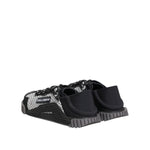 Dolce & Gabbana Multicolor Lace Up Low Top NS1 Sneakers Shoes