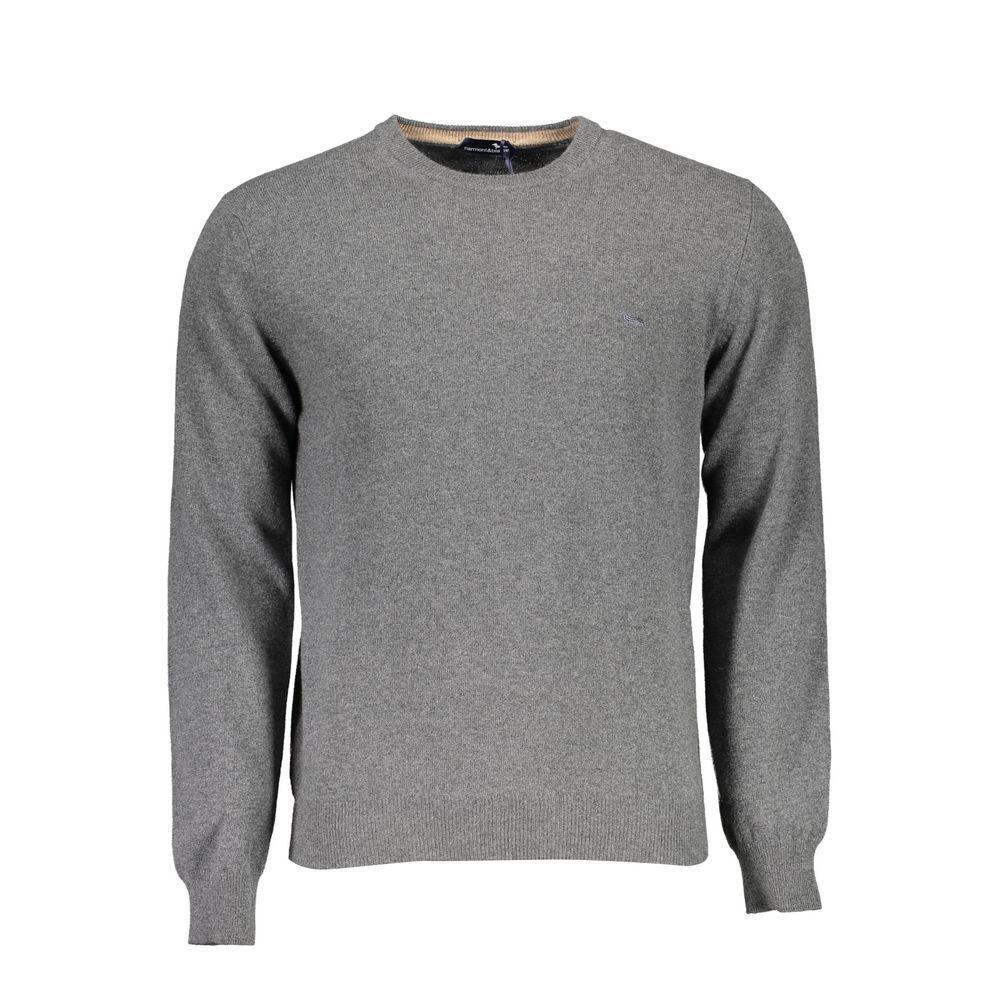 Harmont & Blaine Gray Wool Sweater HA-15650-XL