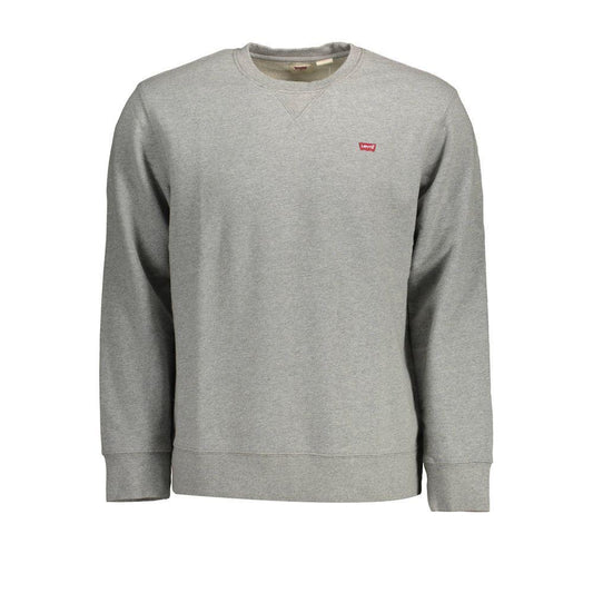 Levi's Gray Cotton Sweater LE-16117-XL