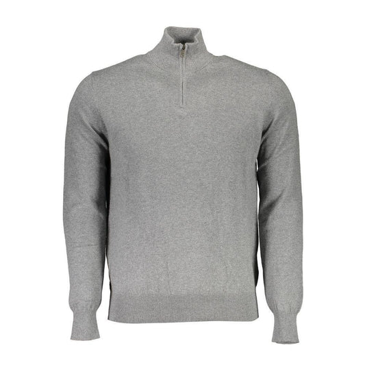 North Sails Gray Cotton Sweater NO-16261-XL