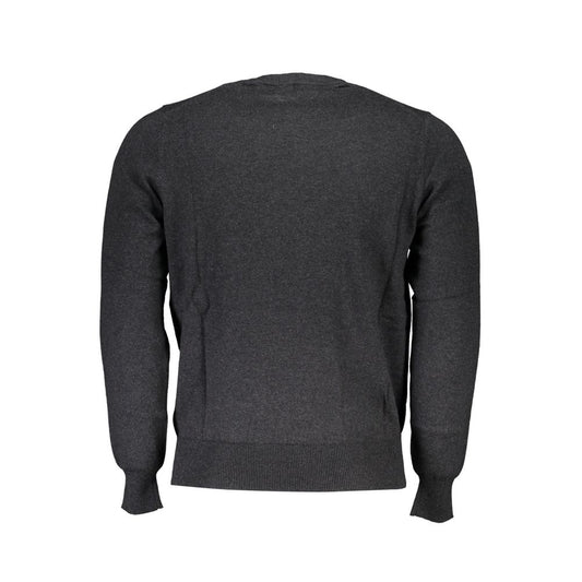 North Sails Gray Fabric Sweater NO-23355-XL
