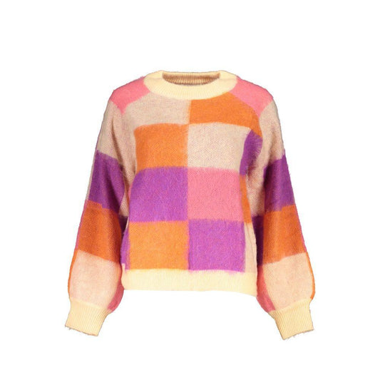 Desigual Pink Fabric Sweater