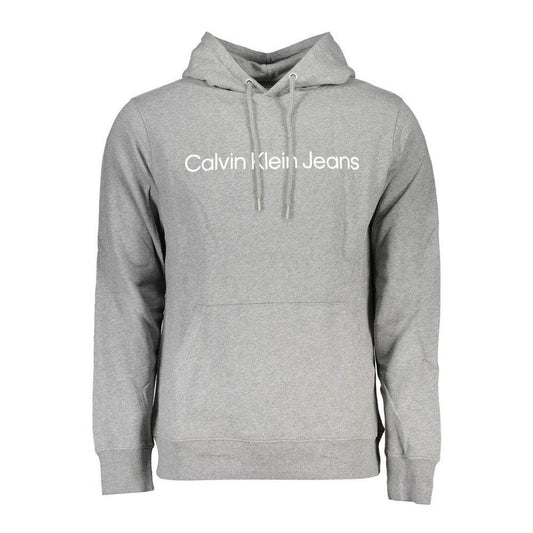 Calvin Klein Gray Cotton Sweater CA-26212-M