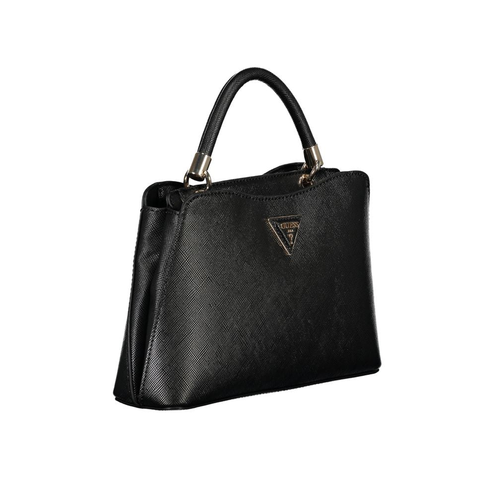 Front view with bag zipped and handles upright.