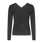 Guess Jeans Black Viscose Sweater GU-35068-XS