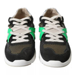 Dolce & Gabbana Sneakers Multicolor Leather Suede Shoes