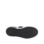 Dolce & Gabbana Black White Leather MIAMI Low Top Sneakers Shoes