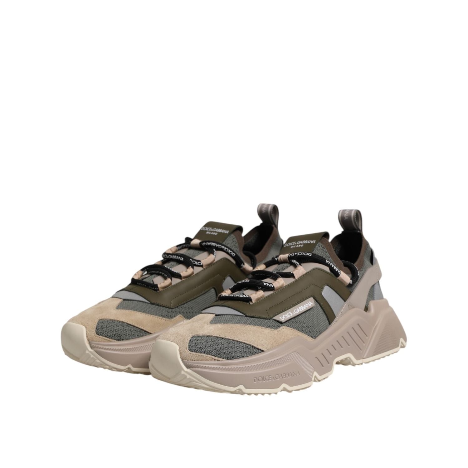 Dolce & Gabbana Multicolor Daymaster Low Top Sneakers Shoes