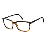 Carrera Brown Acetate Frames for men in Brw Horn color, size 56/18/145mm with elegant design.