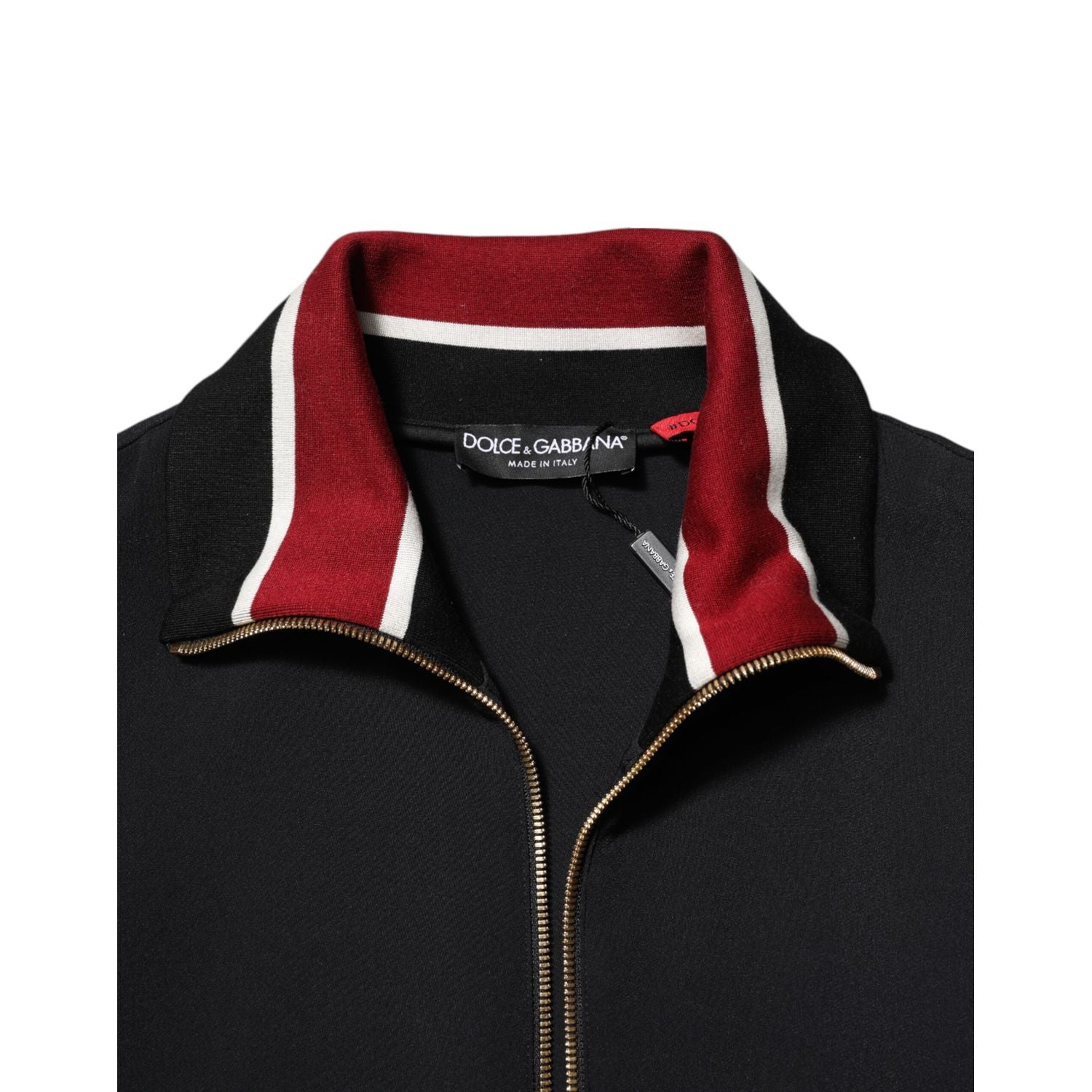 Dolce & Gabbana Black DG King Full Zip Sweatshirt  Sweater