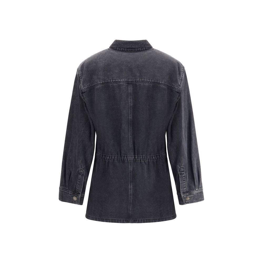 Marant Etoile Nossia denim Jacket MA-VE0527FAB1H04E01VB-34