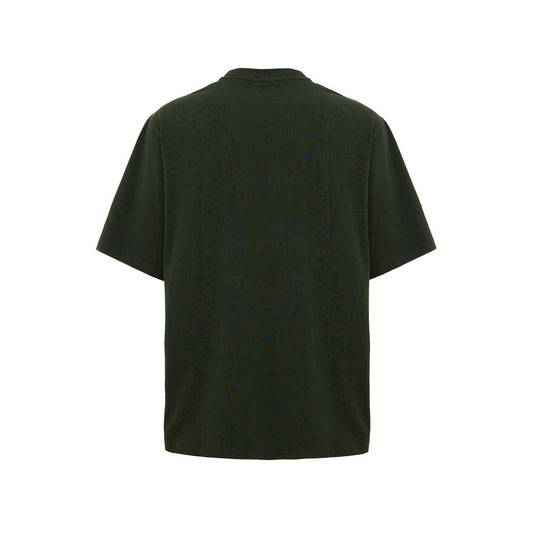 Maison Kitsuné Green Cotton T-Shirt