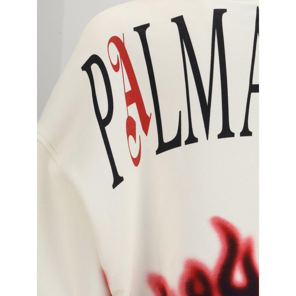 Palm Angels Flames Hoodie PA-PMBB17EF25FLE0020384-L
